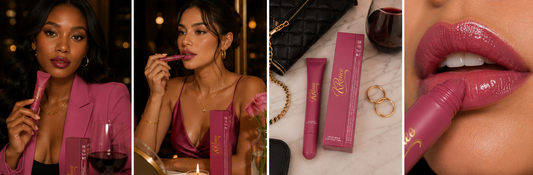 Lip Oil Balm - Blushing Berry